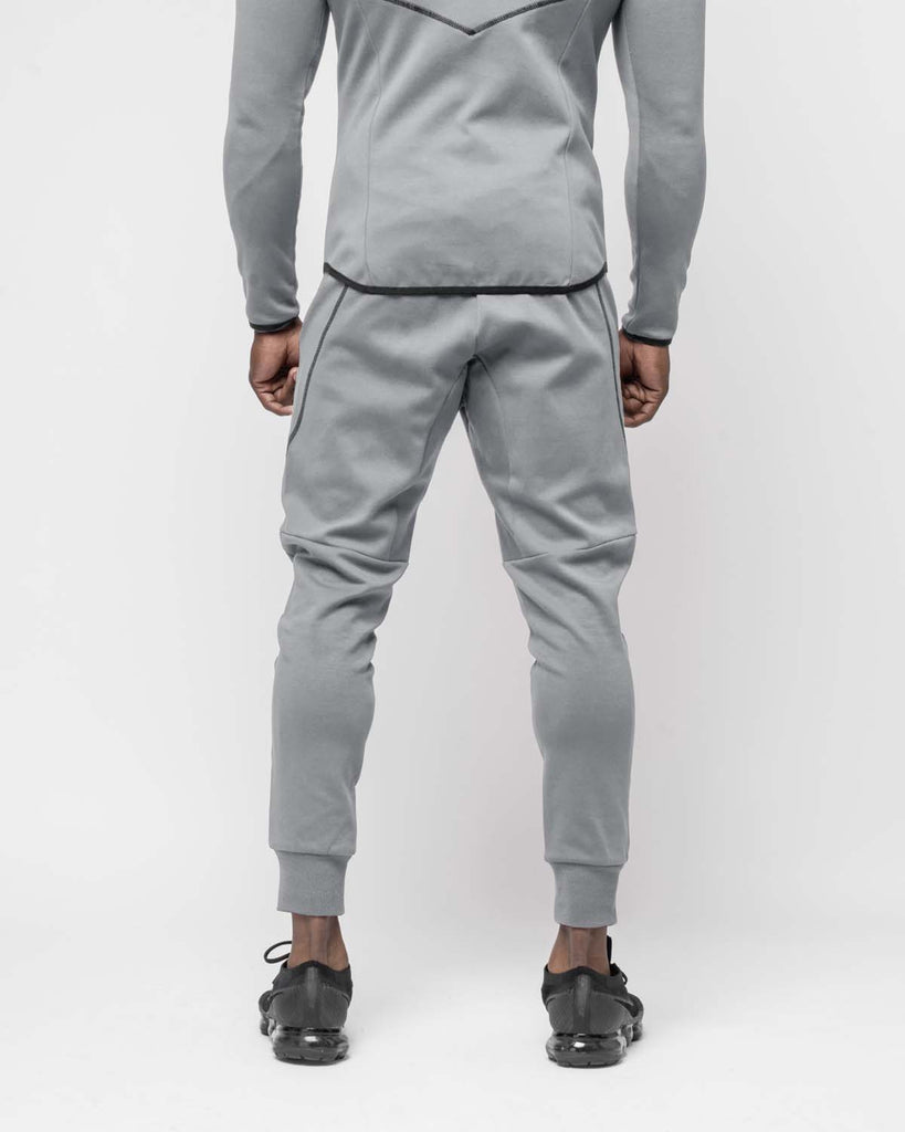 Windbreaker 3D Pocket Utility Joggers - Silver Grey –